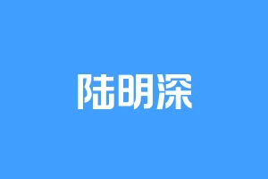 陆明深