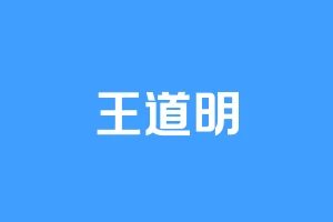 王道明