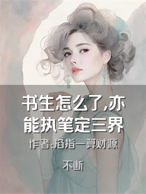 书生怎么了，亦能执笔定三界