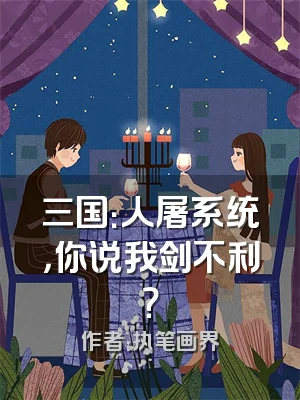 三国：人屠系统，你说我剑不利？