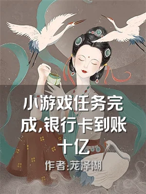 小游戏任务完成，银行卡到账十亿