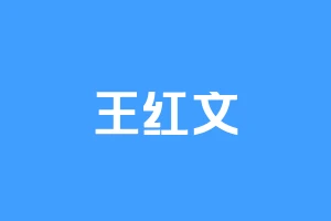 王红文