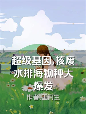 超级基因，核废水排海物种大爆发