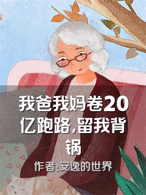 我爸我妈卷20亿跑路，留我背锅
