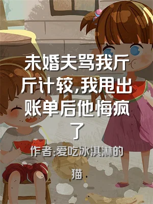 未婚夫骂我斤斤计较，我甩出账单后他悔疯了