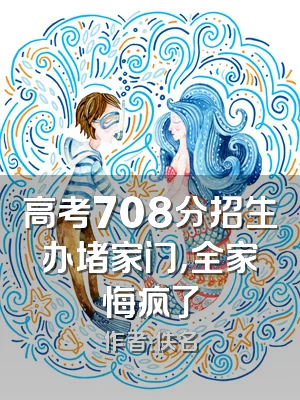 高考708分招生办堵家门，全家悔疯了