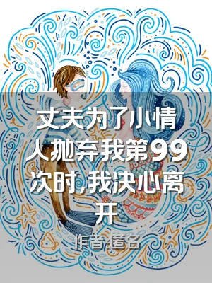 丈夫为了小情人抛弃我第99次时，我决心离开