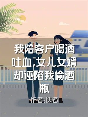 我陪客户喝酒吐血，女儿女婿却诬陷我偷酒瓶