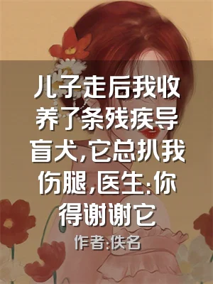 儿子走后我收养了条残疾导盲犬，它总扒我伤腿，医生：你得谢谢它