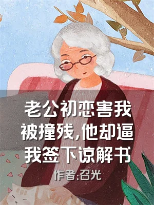 老公初恋害我被撞残，他却逼我签下谅解书