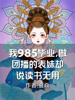 我985毕业，做团播的表妹却说读书无用