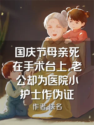 国庆节母亲死在手术台上，老公却为医院小护士作伪证