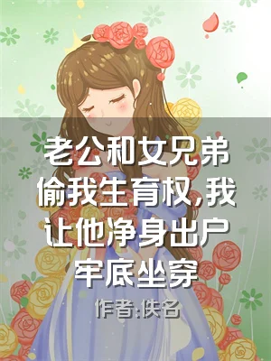 老公和女兄弟偷我生育权，我让他净身出户牢底坐穿