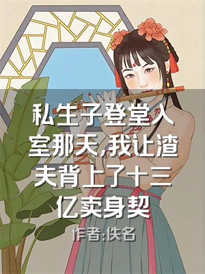 私生子登堂入室那天，我让渣夫背上了十三亿卖身契