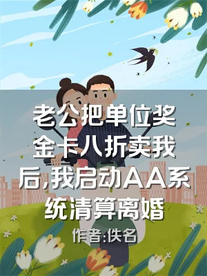 老公把单位奖金卡八折卖我后，我启动AA系统清算离婚