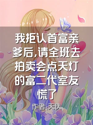 我拒认首富亲爹后，请全班去拍卖会点天灯的富二代室友慌了