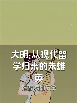 大明：从现代留学归来的朱雄英