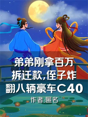 弟弟刚拿百万拆迁款，侄子炸翻八辆豪车C400