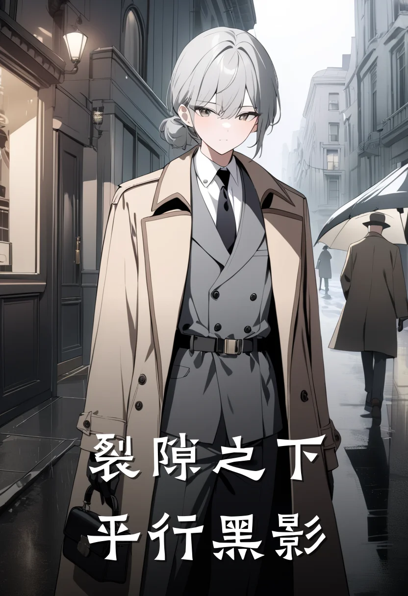 裂隙之下平行黑影