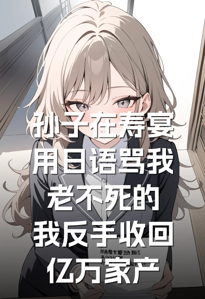 孙子在寿宴用日语骂我老不死的，我反手收回亿万家产