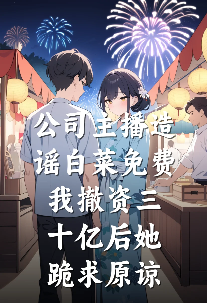 公司主播造谣白菜免费，我撤资三十亿后她跪求原谅