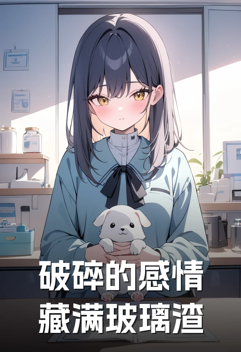 破碎的感情藏满玻璃渣