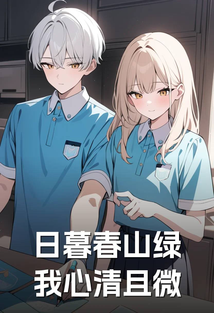 日暮春山绿，我心清且微