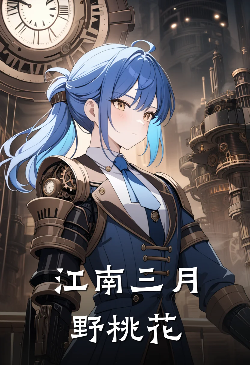 江南三月野桃花