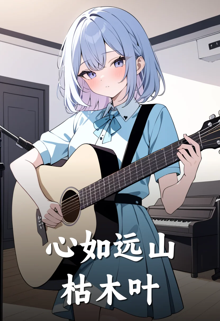 心如远山枯木叶